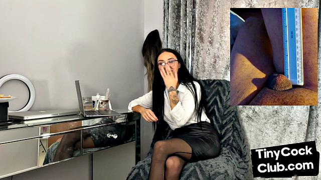 Mean brit amateur Rates Small Dicks and Mocks Them