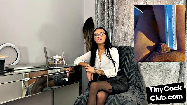 Mean brit amateur Rates Small Dicks and Mocks Them