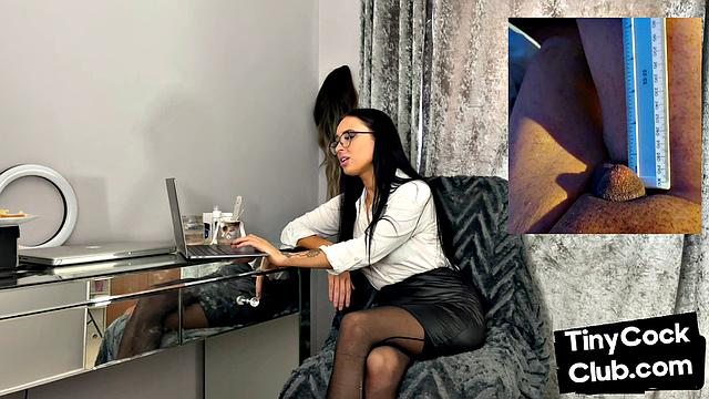 Mean brit amateur Rates Small Dicks and Mocks Them