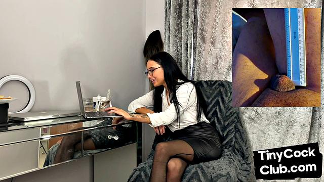 Mean brit amateur Rates Small Dicks and Mocks Them