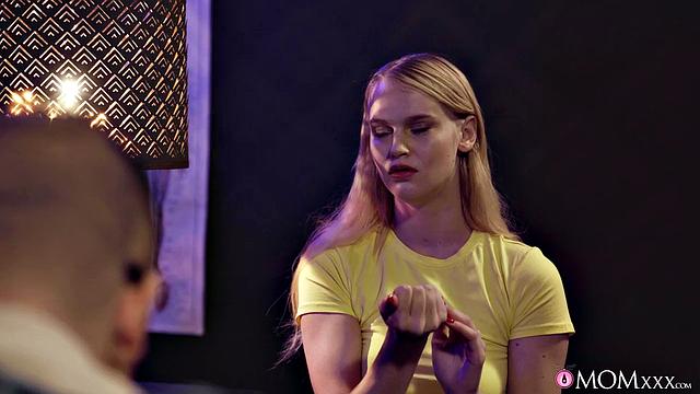 Shy student enjoys double