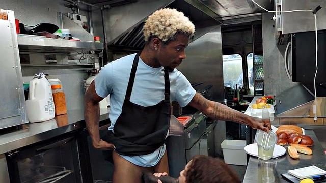 Big booty slut loves sucking black dick beofre hardcore fucking