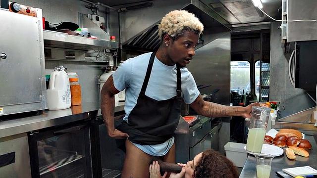 Big booty slut loves sucking black dick beofre hardcore fucking