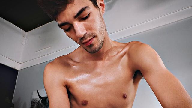 Massive Cocked Twink Massaged & Fucked By Beefy Stud - Ryder Owens, Jacob Acosta