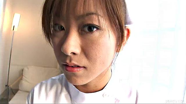ミニスカナースの過激なオナニー