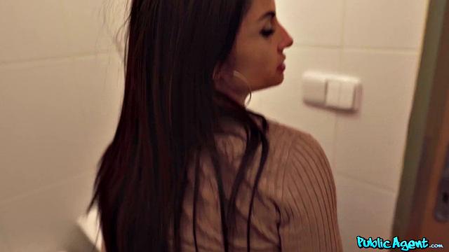 Spanish MILF Flashes in Public