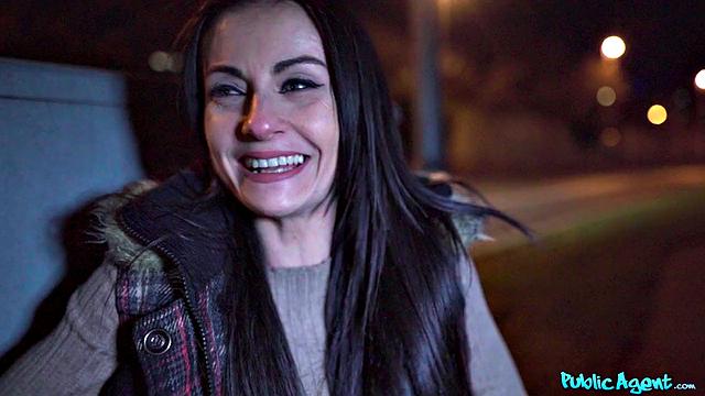 Spanish MILF Flashes in Public