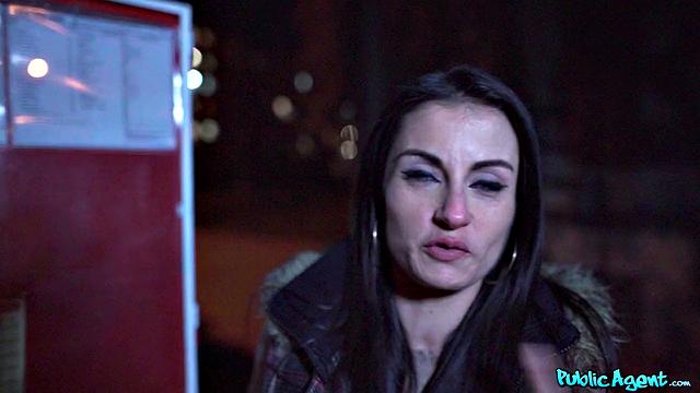 Spanish MILF Flashes in Public