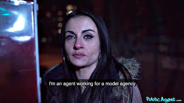 Spanish MILF Flashes in Public