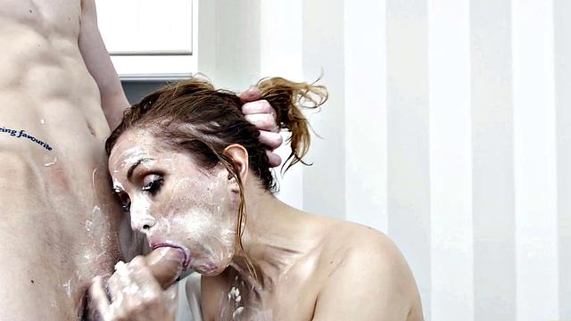 History tutor drilled hard by disciple near table