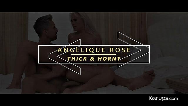 Angelique Rose страстно трахается с мужчиной в домашней обстановке.