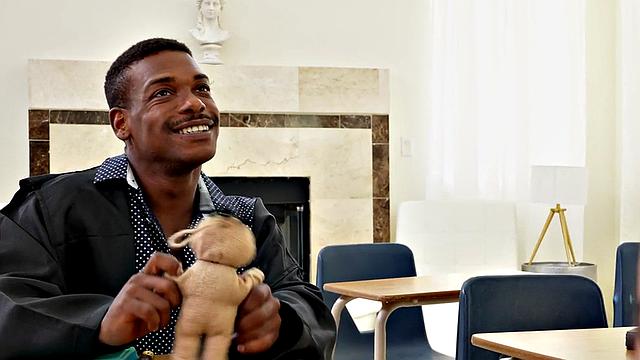 Mesmerized professor fucks college 3way students