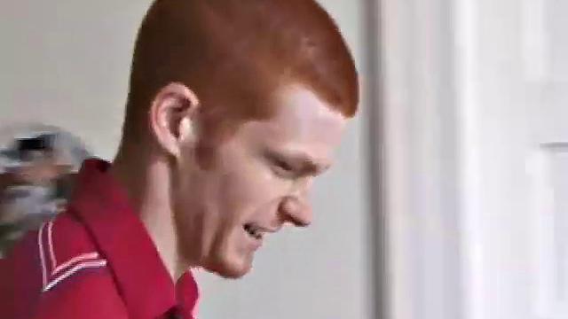 Redhead Tristian Jerks Off