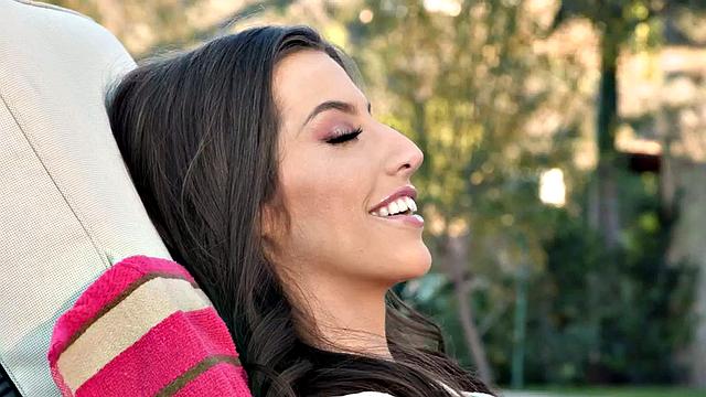 Trans lady fucks female in pussy in missionary