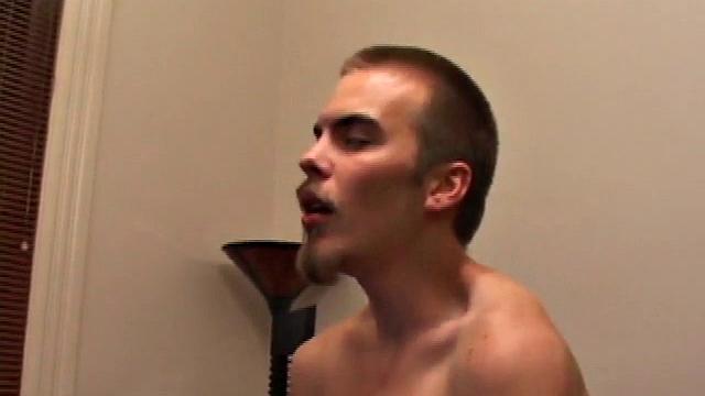 Jasper's solo jerk off scene - Ready to blow his load