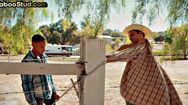 White bizarre stud fucks stepbrother until cumshot