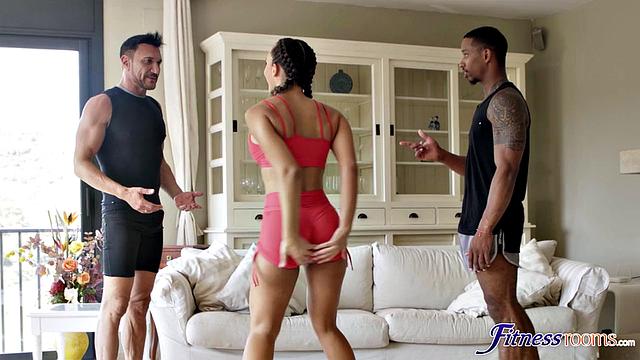 Big tits babe needs a cock workout