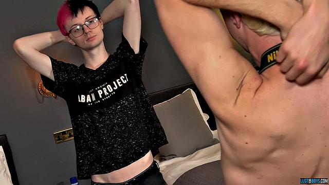 Slim Guy Gets Fully Used - Part 1 - Kai Cross, Felix Hanan, Mitch Schif, Sebastian Kane
