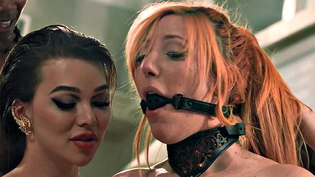 TRANSFIXED - Femdom Emma Rose Teaches Babes BDSM Using Fully Submissive Lauren Phillips