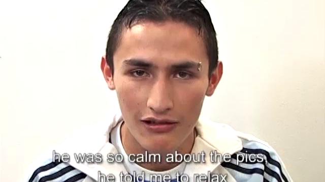 Junior asks Angel to come over and help with a computer problem. While fixing it, Angel notices gay porn photos. At first Junior tries to deny he was looking at gay porn, thinking his friend is straight.