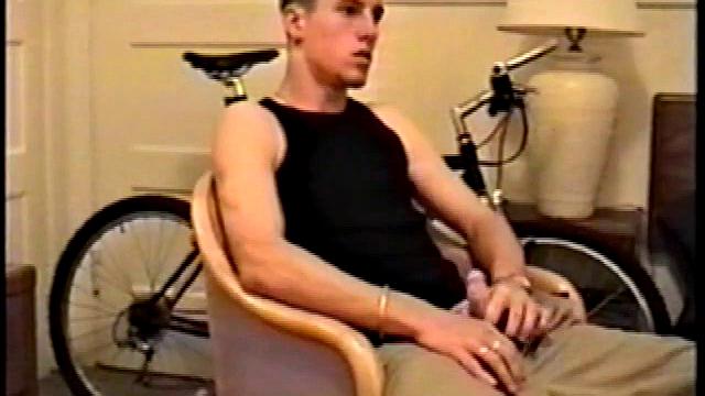 Adam Strips And Jacks Off