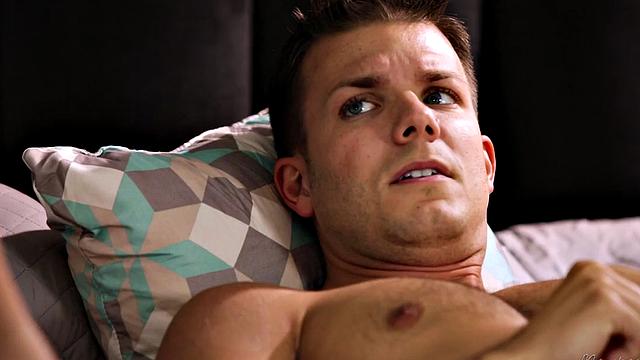 Busty stepmom gets fucked by stepson after massage