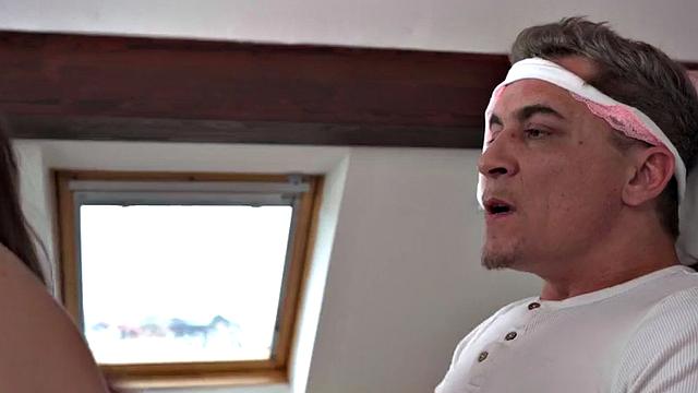 Hostel girl penetrated in wet pussy by perverted fucker