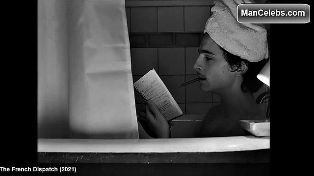 Timothee Chalamet's hairless abs