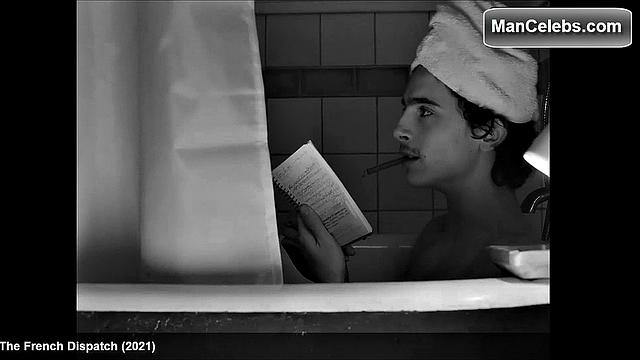 Timothee Chalamet's hairless abs