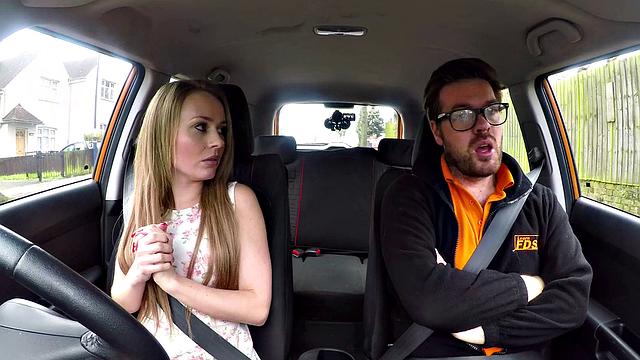 Sticky facial climax ends lesson