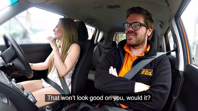 Sticky facial climax ends lesson