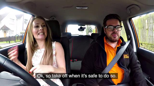 Sticky facial climax ends lesson