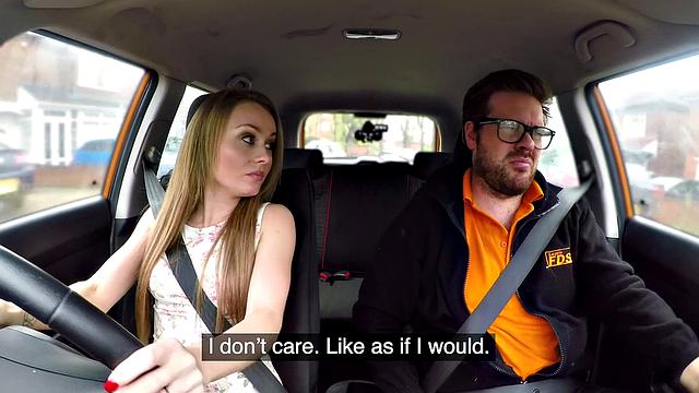 Sticky facial climax ends lesson