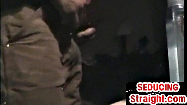 Real amateur guy wanks oiled cock in vintage closeup video