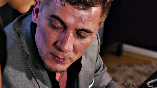 New secretary with natural big tits