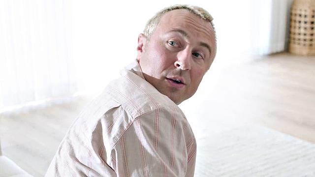 ADULT TIME - Hottie Ana Foxxx Catches Roommate JERKING In Living Room And Starts Riding His Cock