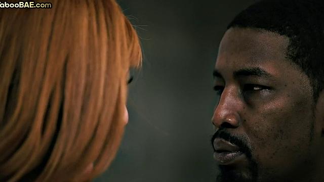 Big-titted MILF deepthroating BBC in three-way