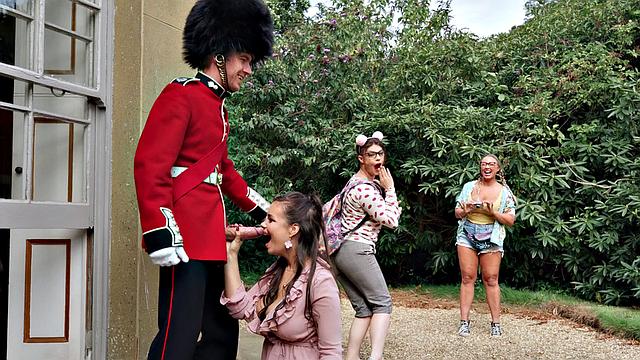 Stroking Guard's Post