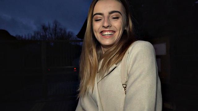 Public slut smashed by dirty guy in wet pussy