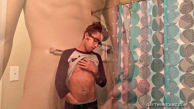 Amateur Stroking His Big Dick