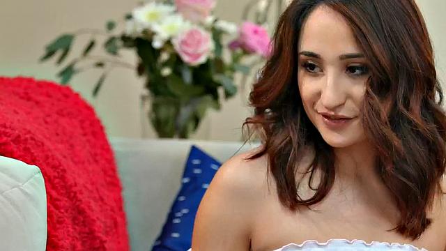 Big-titted masseuse scissoring her client's pussy and licking