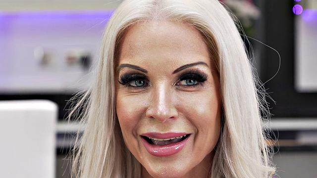 The Busty Blonde British