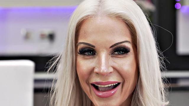 The Busty Blonde British