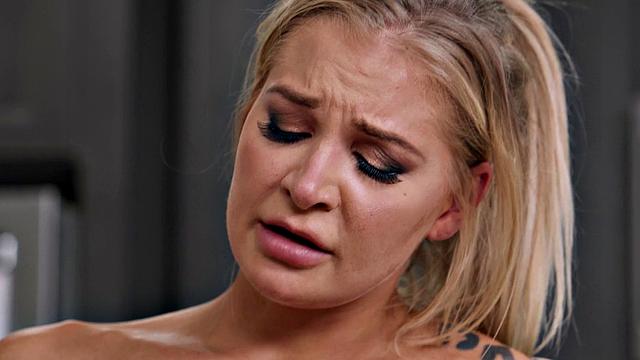 Get ready to be teased and pleasured with this hot black chick's kitchen sexcapade