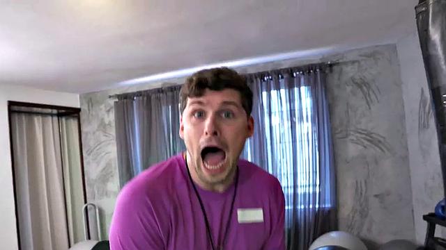 Curvy babe anal pounded by her BF in gym after workout