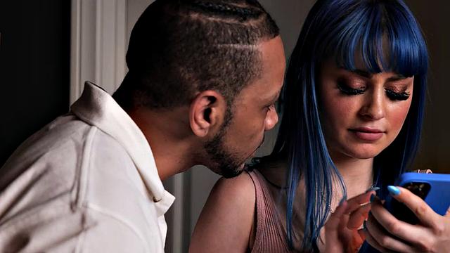 Blue Haired Beauty Jewelz Blu Meets up with Her Random Fuck