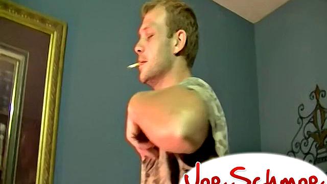 Str8 Taz Cums Hard While Getting Sucked - Taz