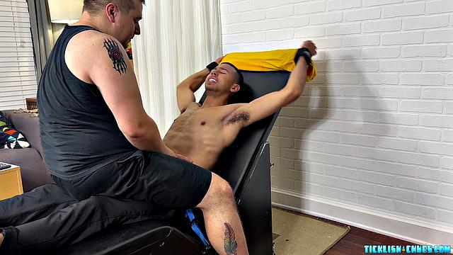 Javier Tickled & Sucked by Matt - Javier & Matt