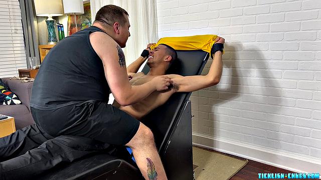 Javier Tickled & Sucked by Matt - Javier & Matt