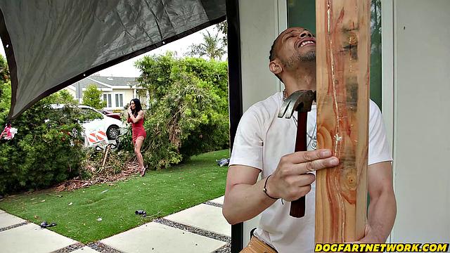 Horny Divorcee Smashed By GIANT Cocked Contractor